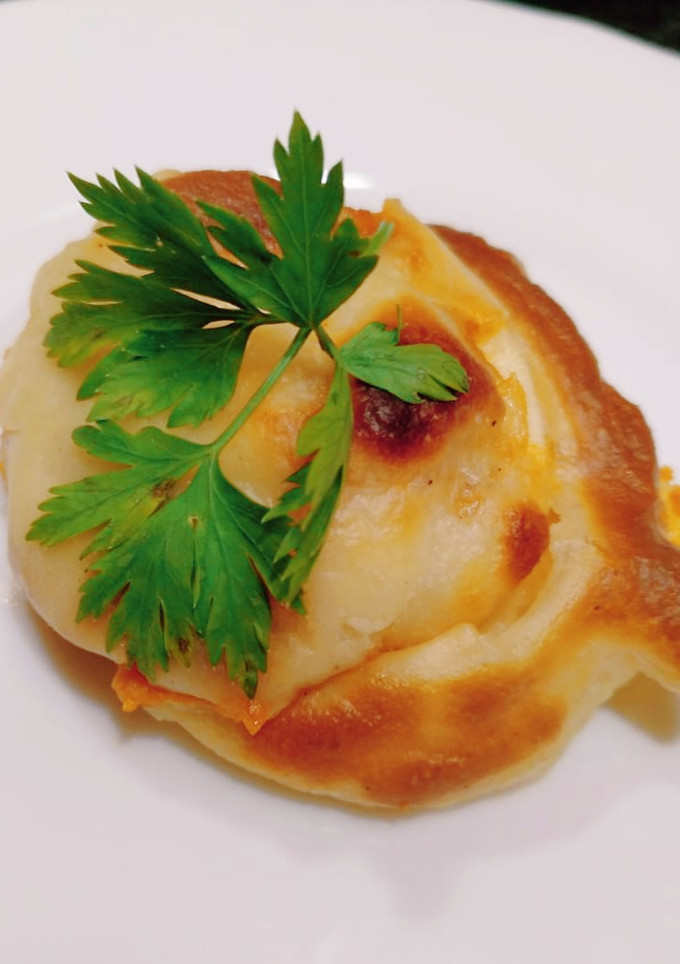 Una foto de Huevos Rellenos de Gambas