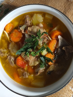Foto resep Marak Lahma (sop kambing has Arab, tanpa santan)