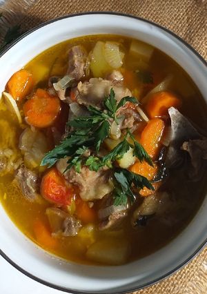 Foto resep Marak Lahma (sop kambing has Arab, tanpa santan)