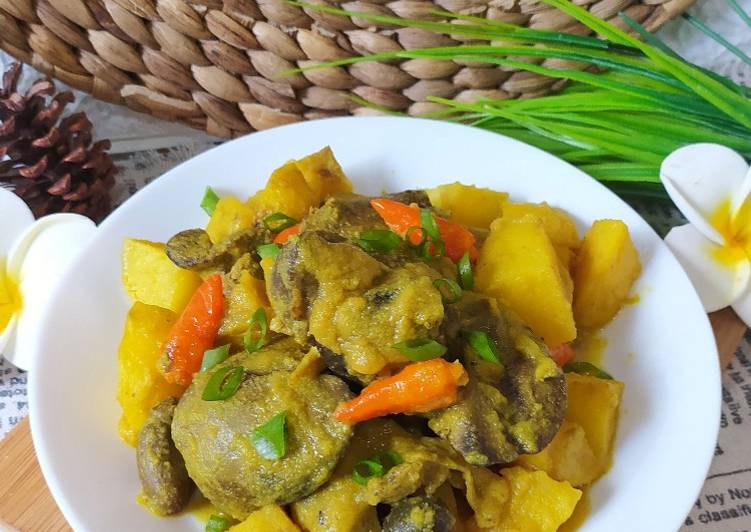 Resep Ati Ayam Bumbu Kuning yang Sempurna