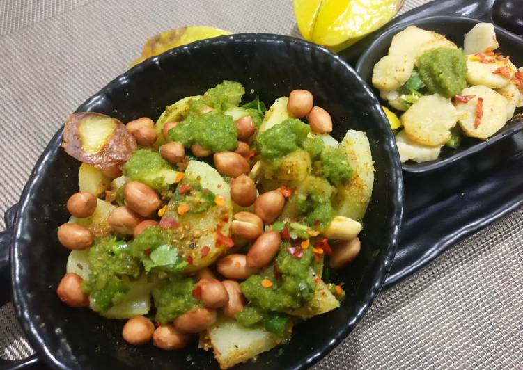 Easiest Way to Vegan Delicious Potatoes &amp; sweet potato kachalu