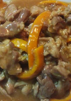 Foto resep Babi Oseng Jeruk