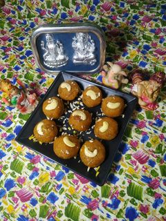 গাজরের লাড্ডু (Gajarer ladoo recipe in Bengali) রেসিপির প্রধান ছবি