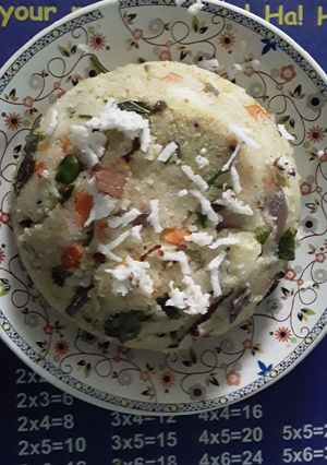 A picture of Suji upma😚.