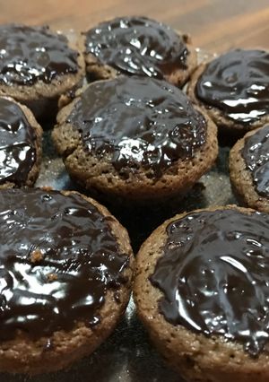 Una foto de Muffins chocolatosos