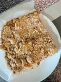 Cuca de leite condensado cozido/ doce de leite