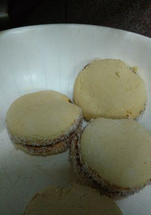 Una foto de Alfajores de Maizena
