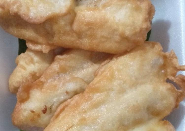 Resep Terbaru Pisang goreng kipas Enak Sempurna