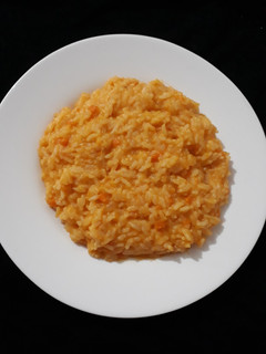 Una foto de Risotto de boniato
