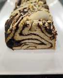 Kakaós kalács liszt, cukor, élesztő, tej, glutén nélkül szénhidrátszegény (babka)