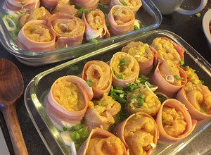 Una foto de Rollitos de pollo