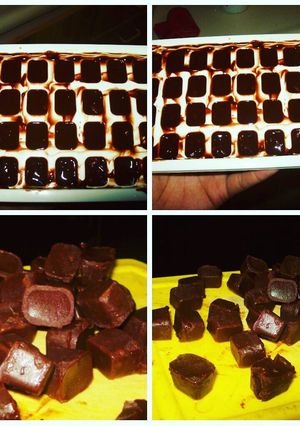 Una foto de Bombones de chocolate