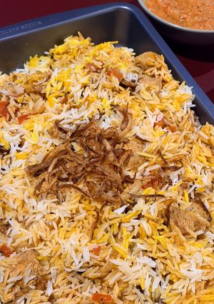 صورة لوصفة برياني الدجاج