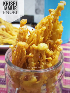 Foto resep Krispi jamur enoki