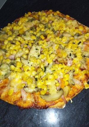 Túró alapú Son-Go-Ku pizza 🍕 recept fotója