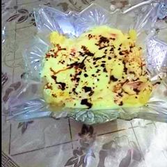 A picture of Fruit Custard Trifle😋😍.