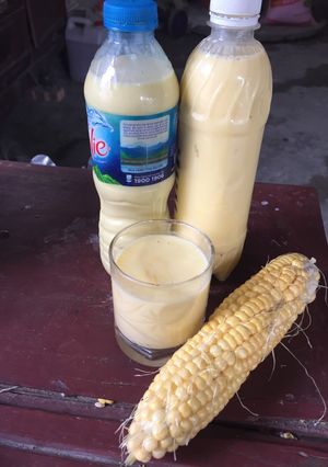 Hình của món Sữa ngô.