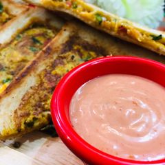A picture of Omelette Sandwich.