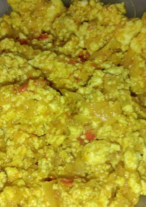 A picture of Paneer bhurji.