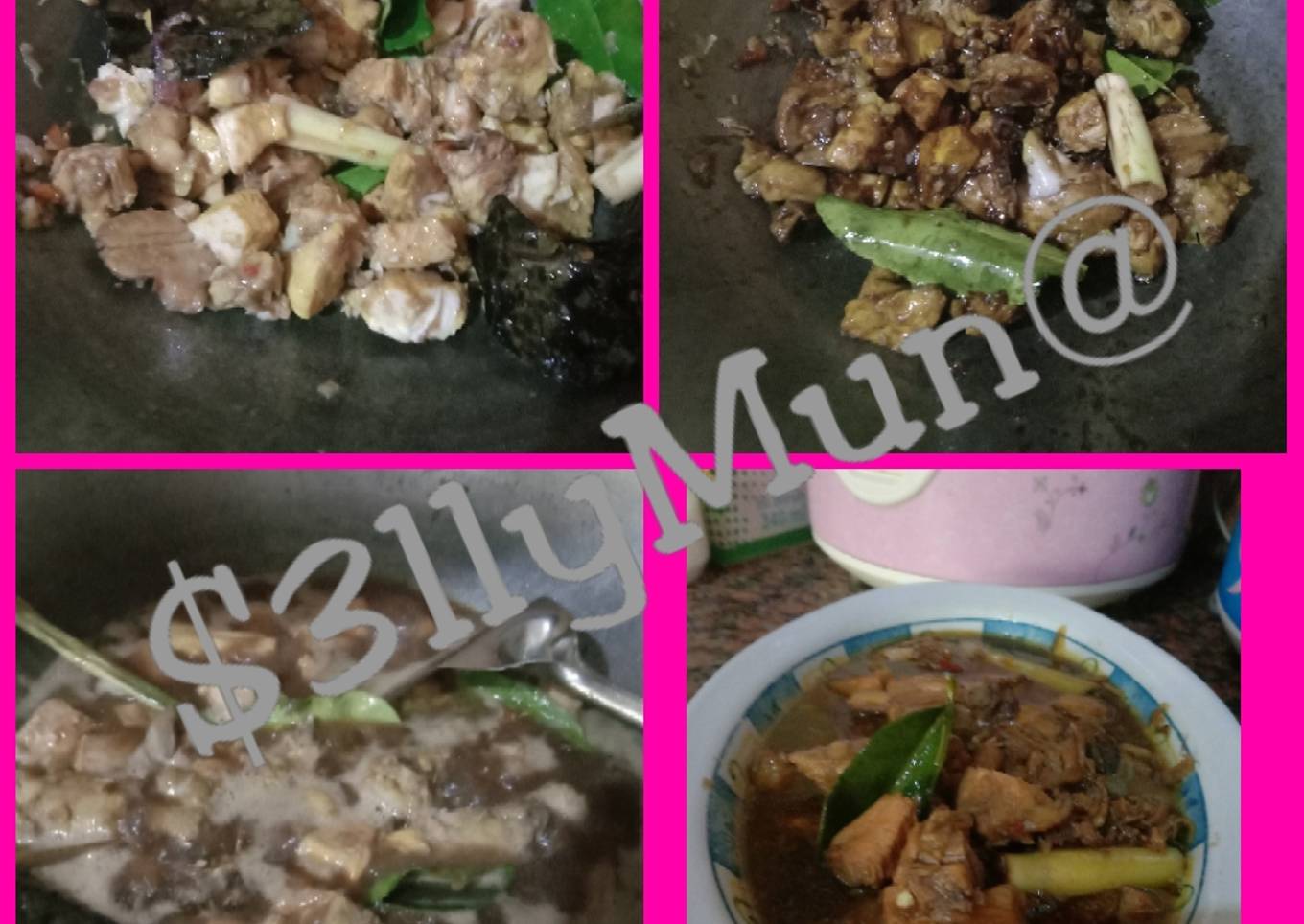 Rica rica ayam berkuah