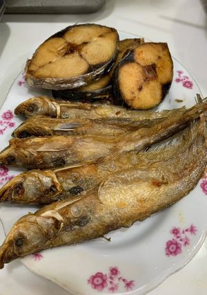 Hình của món Cá Trèn 1 Nắng Chiên Giòn.