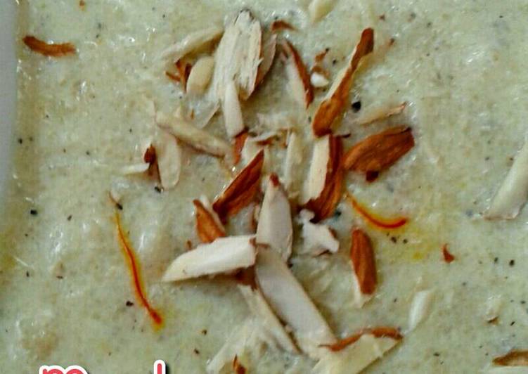 Kheer of leftover suji halwa