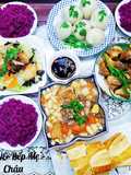 Mâm cúng chay Lễ Phật Đản