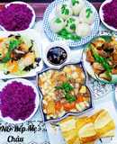Mâm cúng chay Lễ Phật Đản