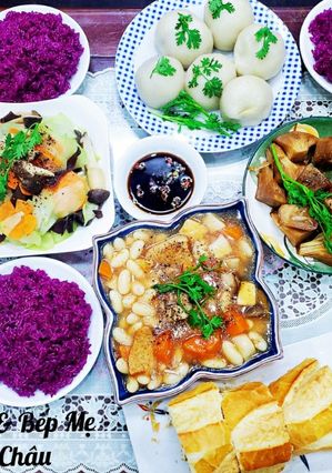 Hình của món Mâm cúng chay Lễ Phật Đản.