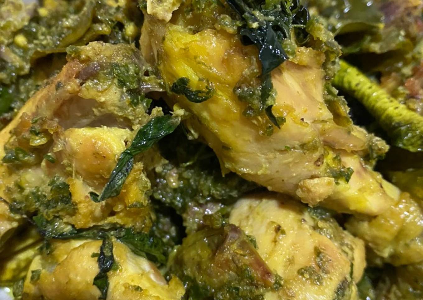 Ayam rica cabe hijau