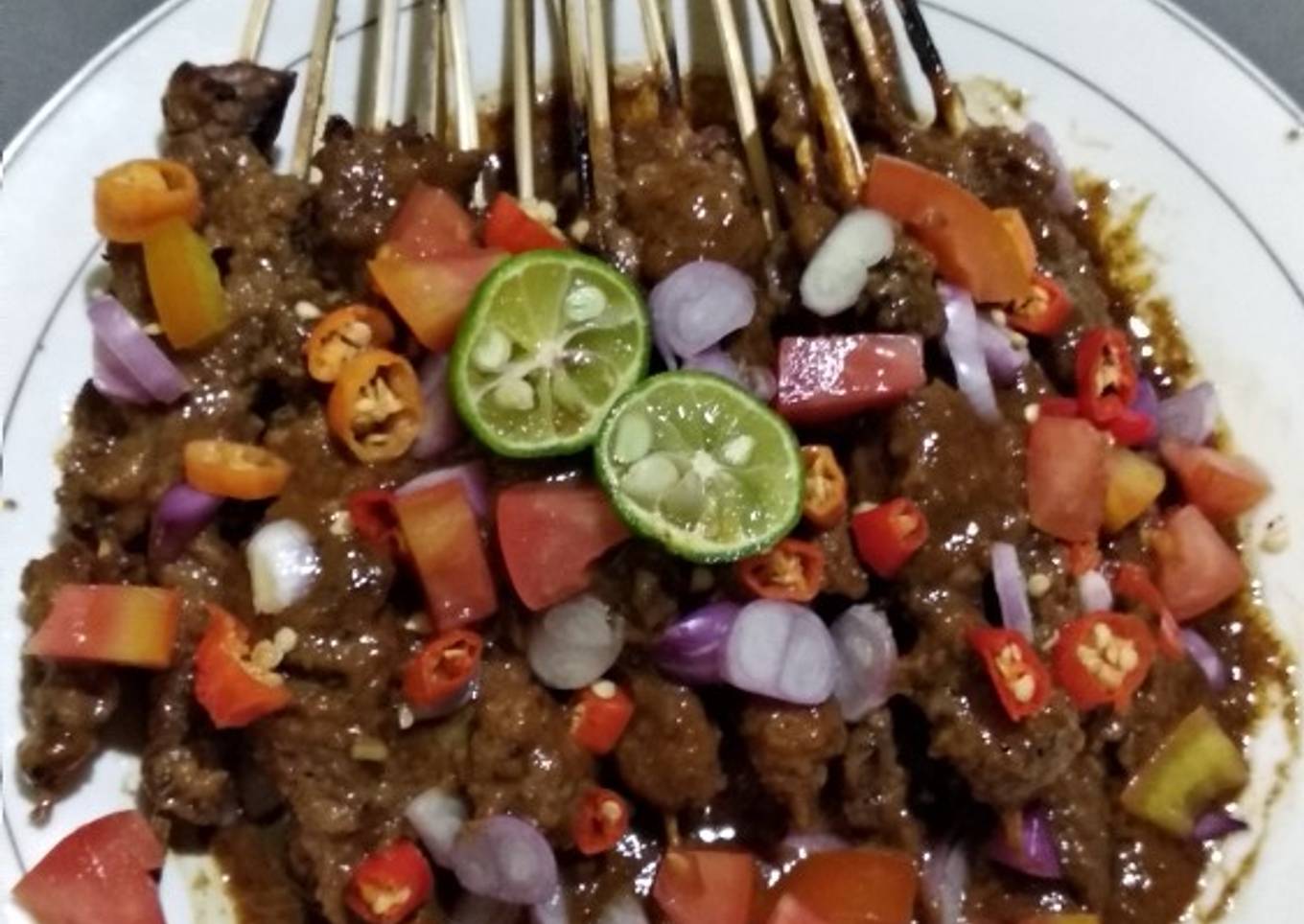 Sate sapi kurban 😂