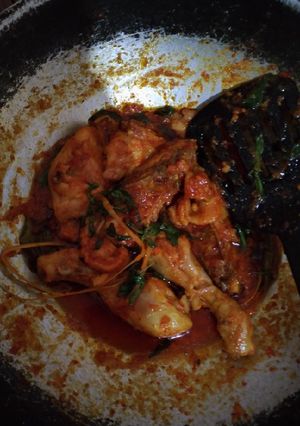 Foto resep Ayam pedes manis kemangi