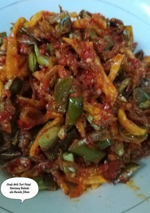 Foto resep Orak Arik Teri Petai Kentang Balado 🍟🌶