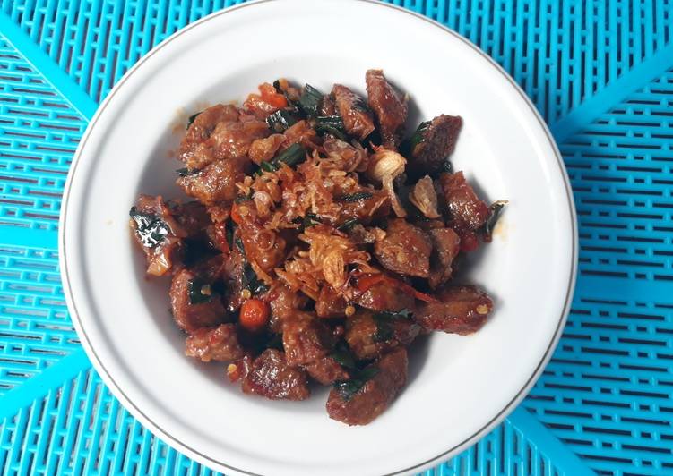 Resep Bakso goreng bumbu pedas, Bisa Manjain Lidah