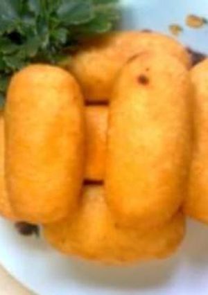 Foto resep Kroket singkong isi pepaya ebi