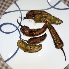 A picture of Stuffed Masala Fried Chillies.