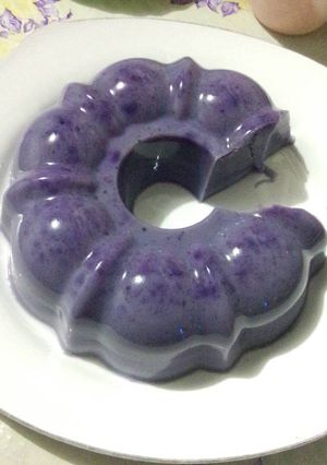Foto resep Puding Ubi ungu