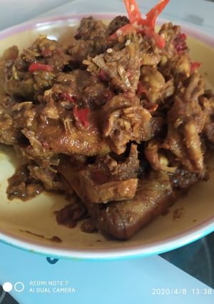 Foto resep Tulangan ayam Dan ceker pedas manis
