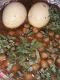 Safed chaney aur andon ka salan