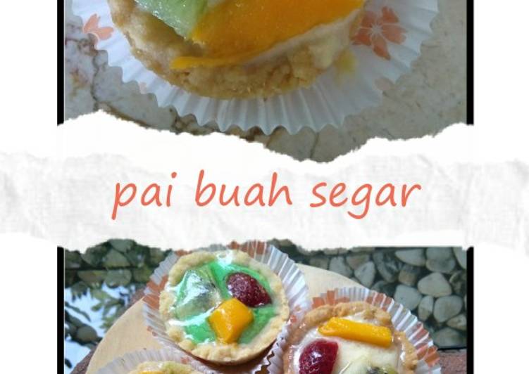 Cara menyiapkan Pie Buah  Anti Gagal