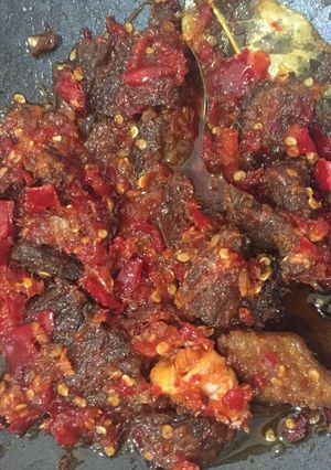 Foto resep Daging sambalado manis