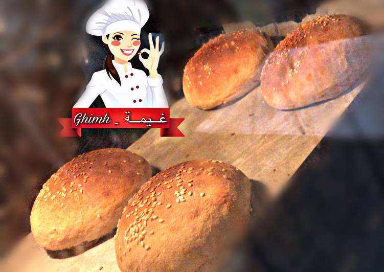 خبز البرجر ☺️