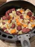 Air fryer kielbasa