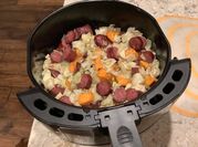 A picture of sweet potato air fryer