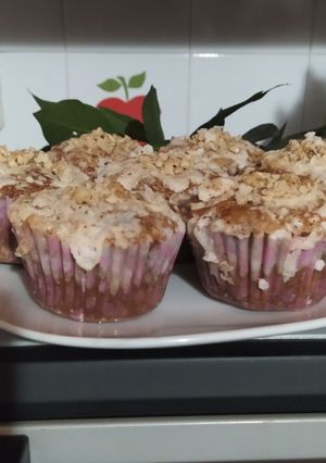 Una foto de Muffins Crumble de Manzana sin Tacc