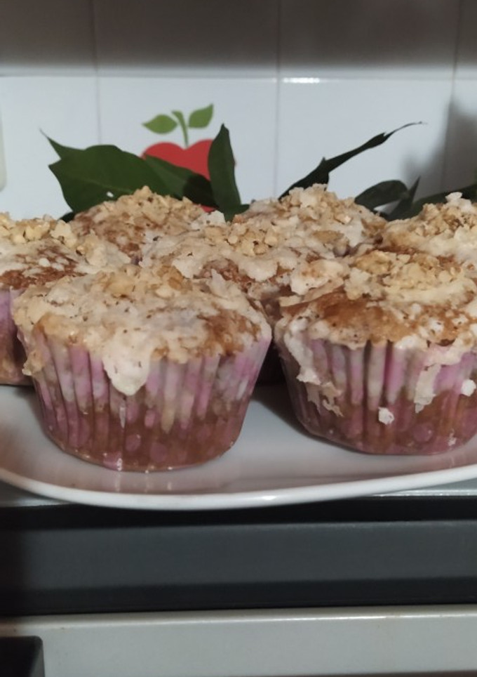 Una foto de Muffins Crumble de Manzana sin Tacc