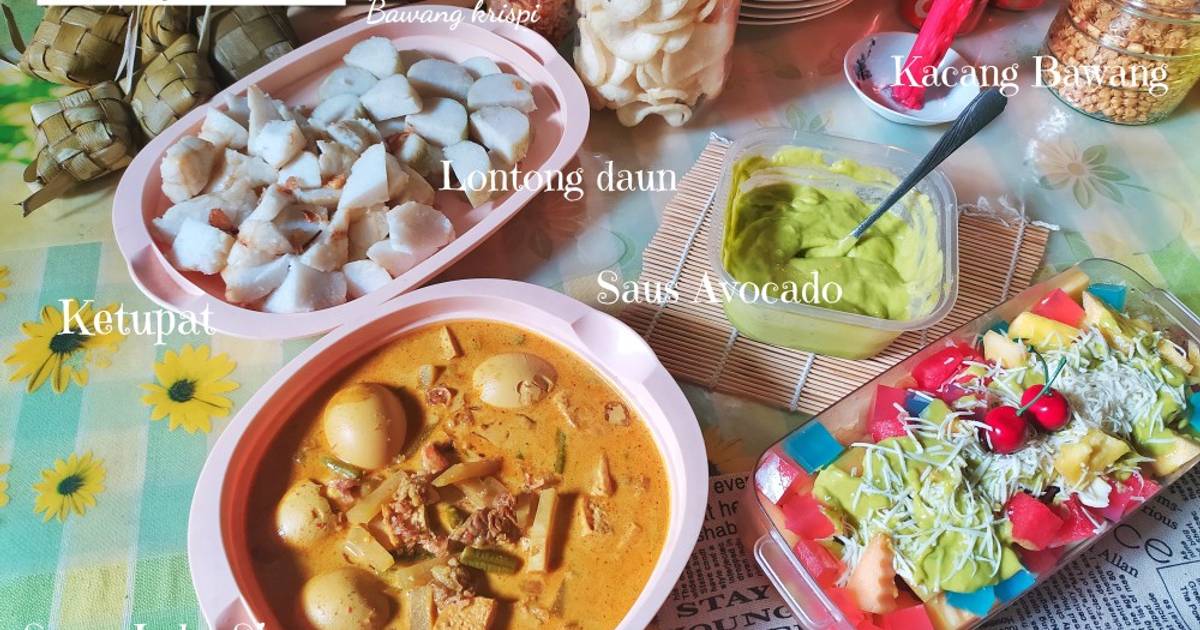 Resep Ketupat Sayur Labu Siam Khas Betawi Oleh Mirajabir Cookpad