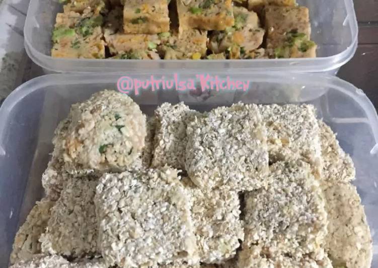 Nugget Sehat Udang Brokoli dan Wortel Non MSG