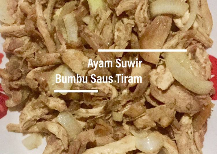 Ayam Suwir Bumbu Saus Tiram