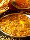 Paneer Matar with Soya Curry